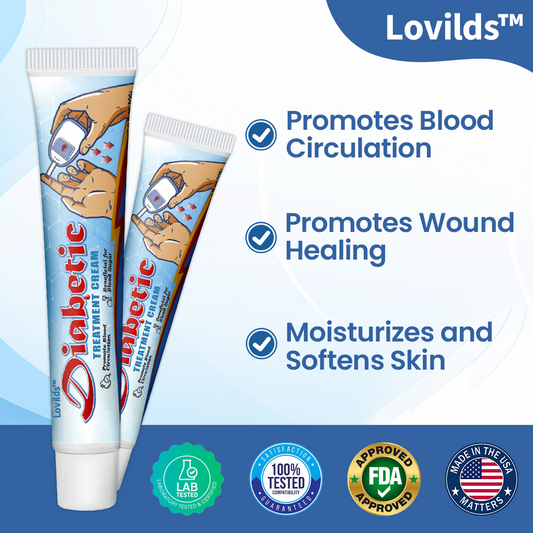LOVILDS™ VitaGluco Diabetes Treatment Cream -👨‍⚕️ American Academy of Dermatology(AAD) Approved